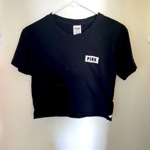Size,S,PINK crop top